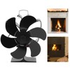 Stove Fan 6 Blades Greater Air Volume Low Noise Operation