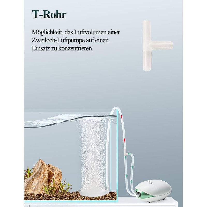 boxtech Aquarium Air Stone, Oxygen Stone Nano Bubble Air Stone