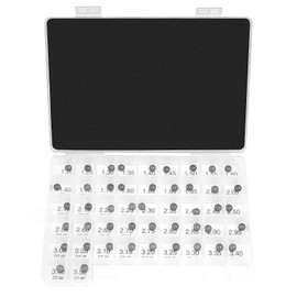 Road Passion 7.48 mm valve shim valve adjustment plate kit, 1.20 mm - 3.50 mm, 4 x 47 pieces for Suzuki SV650 1999-2008 SV650A ABS 2007-2008 SV650S 1999-2009 SV650SA ABS 2007-2007-20009 9 (4 Pieces