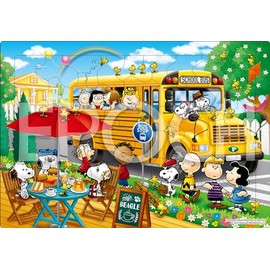 EPOCH 25-301 Snoopy School Bus 46 Piece Puzzle for Kids