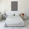 Studio B Laminated Psychodelic Pulse Poster Print, 24 by 36-Inch