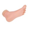 Baluue 1pc Plastic Foot Model Nail Art Practice Tool Real