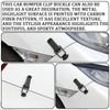 Hirificing 2PCS Quick Release Bumper Clips Car Bumper Clips Repair