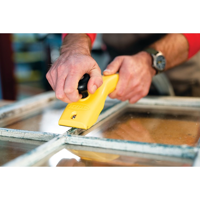 Hyde Dust-Free Scraper Attaches to Wet/Dry Vacuums to Remove Paint