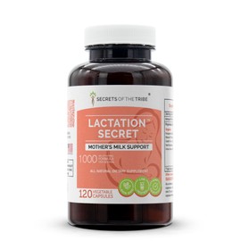 Secrets of the Tribe - Lactation Secret, Mother's Milk Support, Herbal Supplement Blend (120 Capsules)