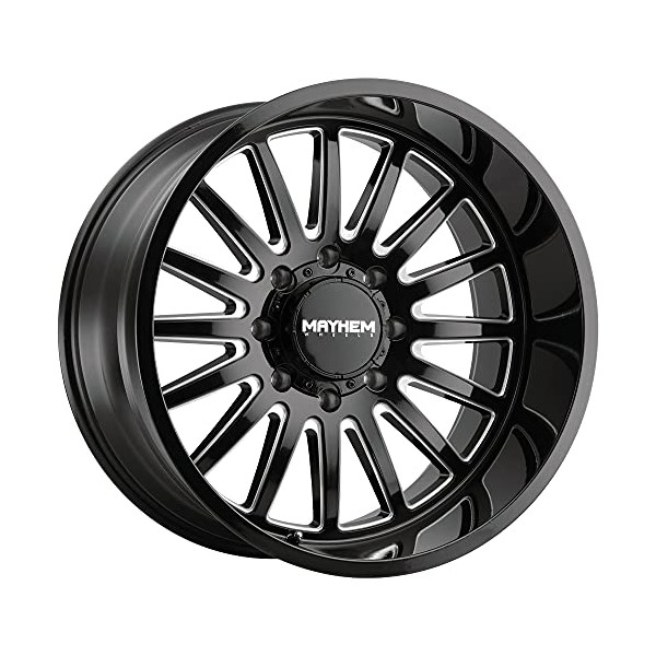 Mayhem Utopia 8114 Gloss Black/Milled 20X9 5-127 0mm 71.5mm Wheel