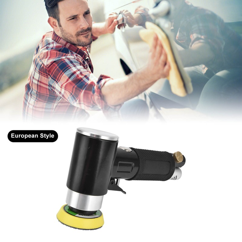 Air Sander 2in Eccentric Pneumatic Sanding Polishing Machine 12000rpm 0.6‑0.8MPA