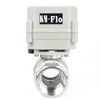 HSH-Flo 1/2" 3/4" 1" 2" 2 Way 12V/24VAC/DC 110V/230VAC Stainless