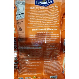 Lundberg Family Farms Organic Short Grain Brown Rice 12lbs
