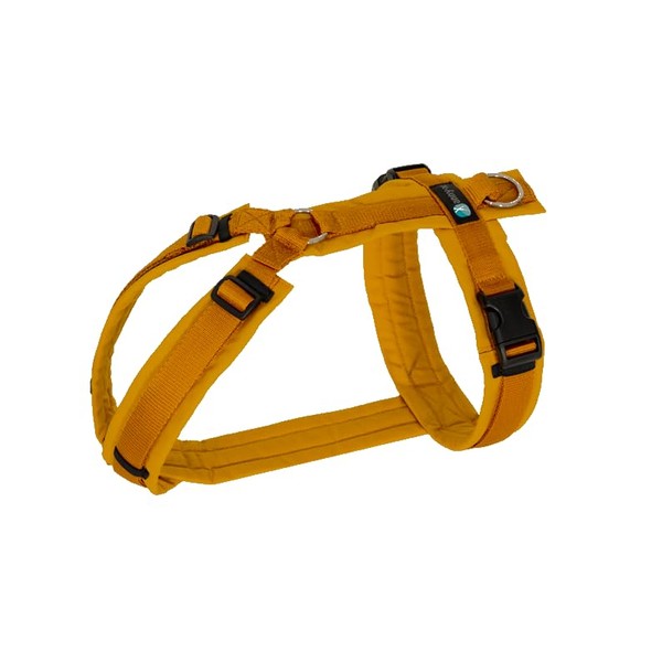 Anny·x Fun Adjustable Dog Harness, Sizes XXS to XL (Goldbell,