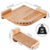 Coolex Cat Shelves - 3-Step Wall Climbing Set with Plush