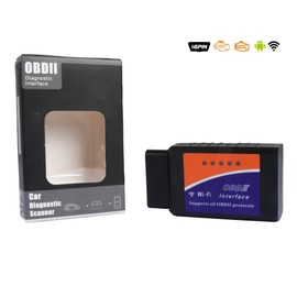 WiFi ELM 327 Scanner OBD2 OBDII OBD Use for Android IOS Check Engine Light Code Tool