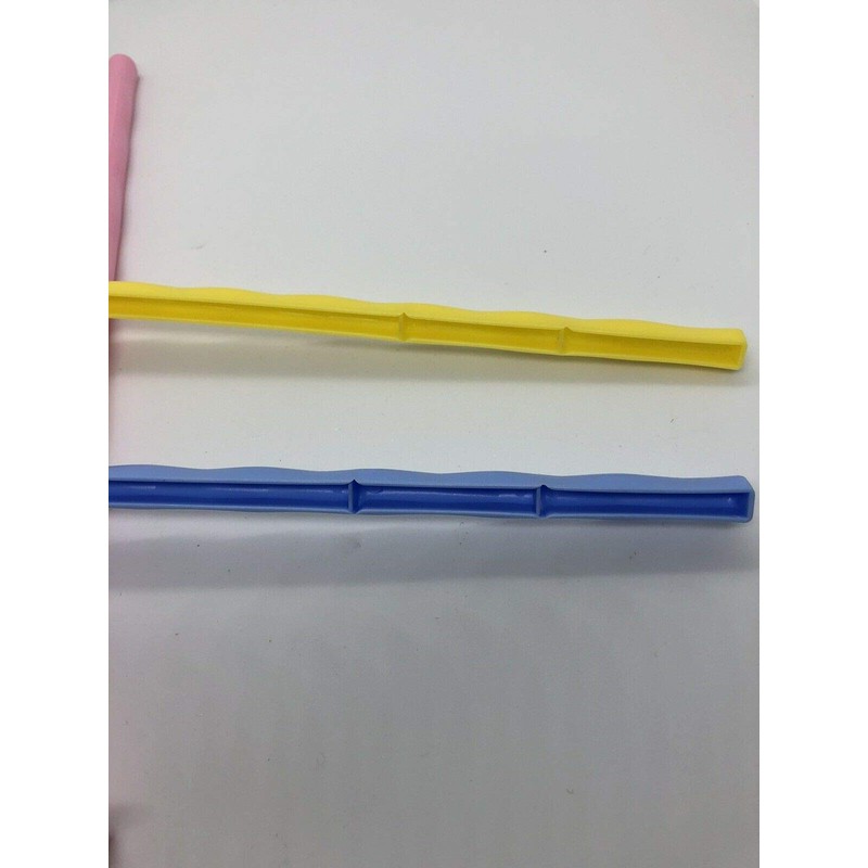 4 Plastic Perches for Cage Aviary Bird Parakeet 12 inches