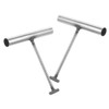 Angoily 2PCS Heavy Duty T-Shaped Manhole Hook for Lifting Manhole