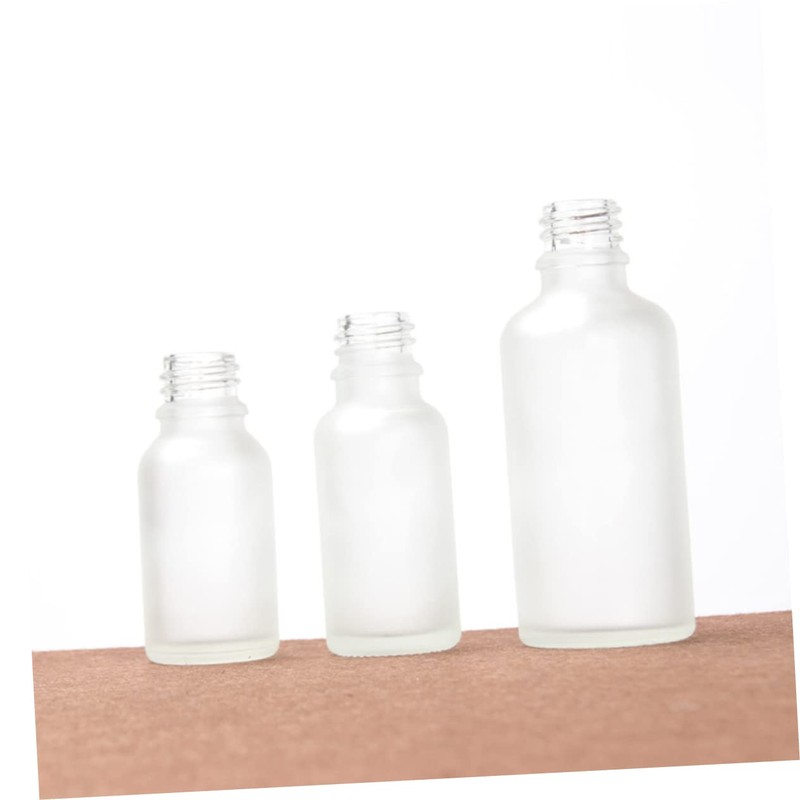 Baluue 1set Subpackaging Bottle Dropper Bottle Lab Sample Storage Jars
