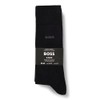 BOSS Men's Business Socks, Soft Cotton, Pack of 5, Black,