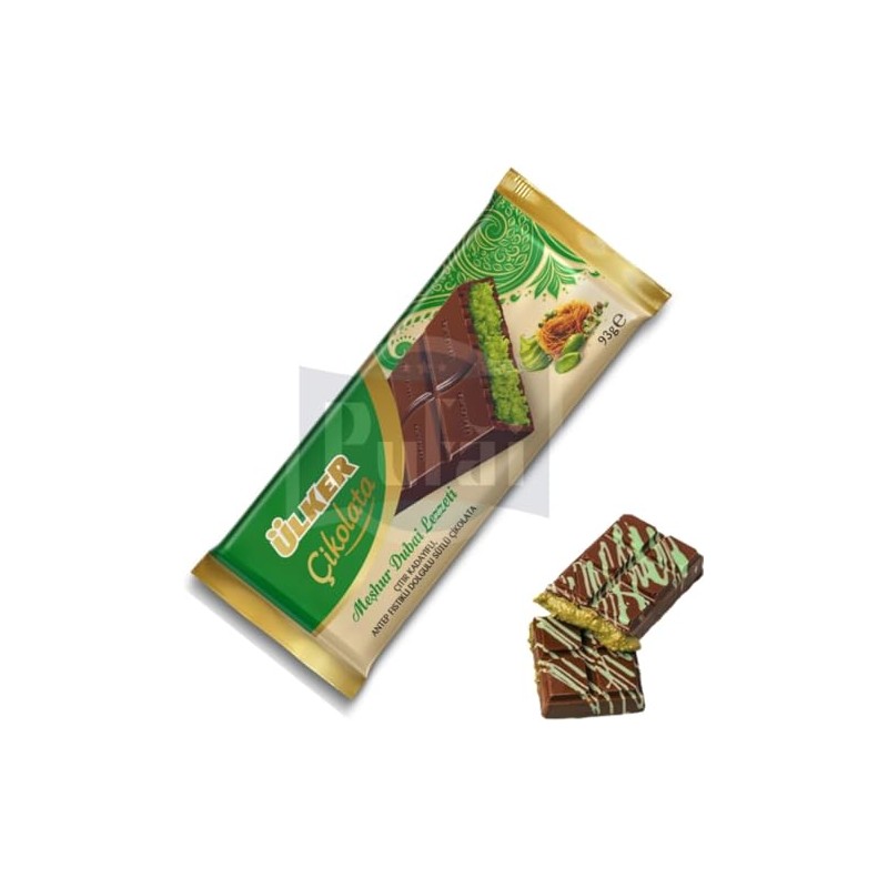 Premium Dubai Chocolate Bar Pistachio Kataifi – Viral Dubai Milk