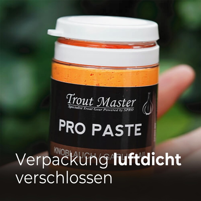 Spro Trout Master Pro Paste - UV-Active, Floating Trout Paste