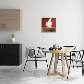 Stupell Industries Kitchen Cafe Vintage Patterned Canvas Wall Art, Design by Dan DiPaolo