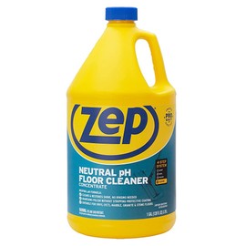 Zep Neutral pH Industrial Floor Cleaner. 1 Gallon (Case of 2) - ZUNEUT128 - Concentrated Pro Trusted All-Purpose Floor Cleaner
