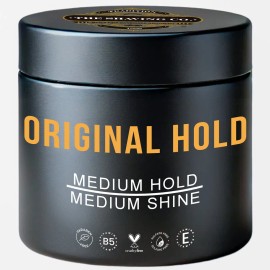 Cera Para Cabello Original Hold The Shaving Co Pomade Cera Cabello 130 gr Fijación Brillo Medio Contiene Vitaminas