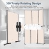 Room Divider 6ft Room Dividers and Privacy Screens, 3 Panel