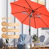 Ayge 9FT Large Outdoor Patio Umbrella Market Table Umbrella-UV Resistant,