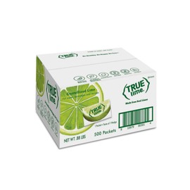 True Citrus TRUE LIME Water Enhancer, Bulk Dispenser, 500 Count (Pack of 1), 0 Calorie Drink Mix Packets For Water, Sugar Free Lime Flavoring Powder Packets
