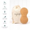 Myga - Cork Peanut Lacrosse Ball Muscle Roller Self Massager