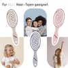 BJORKI Children's Hair Brush Without Pulling Detangler Against Knots &