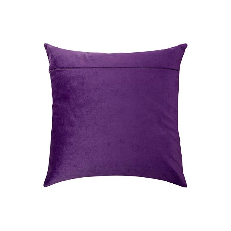 Brvsk Pansy. Upholstery Cushion Back for Sewing Pillowcases, Size 40×40