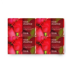Dubore Rose Moisturizing Soap 100g x 4P for Face and Beauty Cleansing Bath 2ea