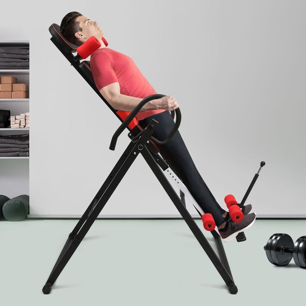 Unbrand Inversion Table Heavy Duty Hang Upside Down Gravity Back