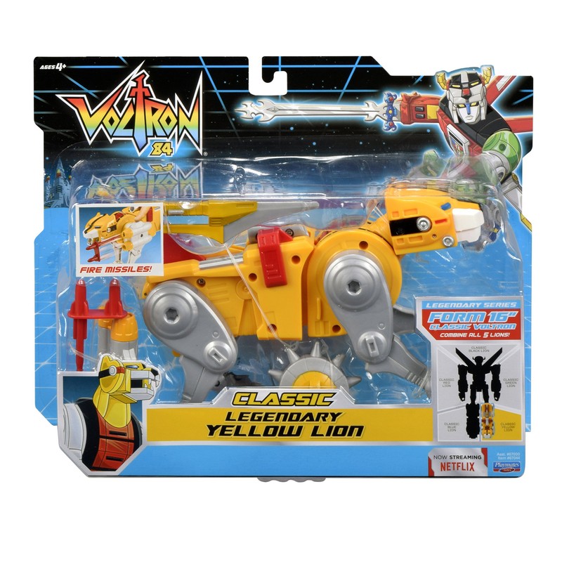 Voltron Classic Combining Yellow Lion Action Figure