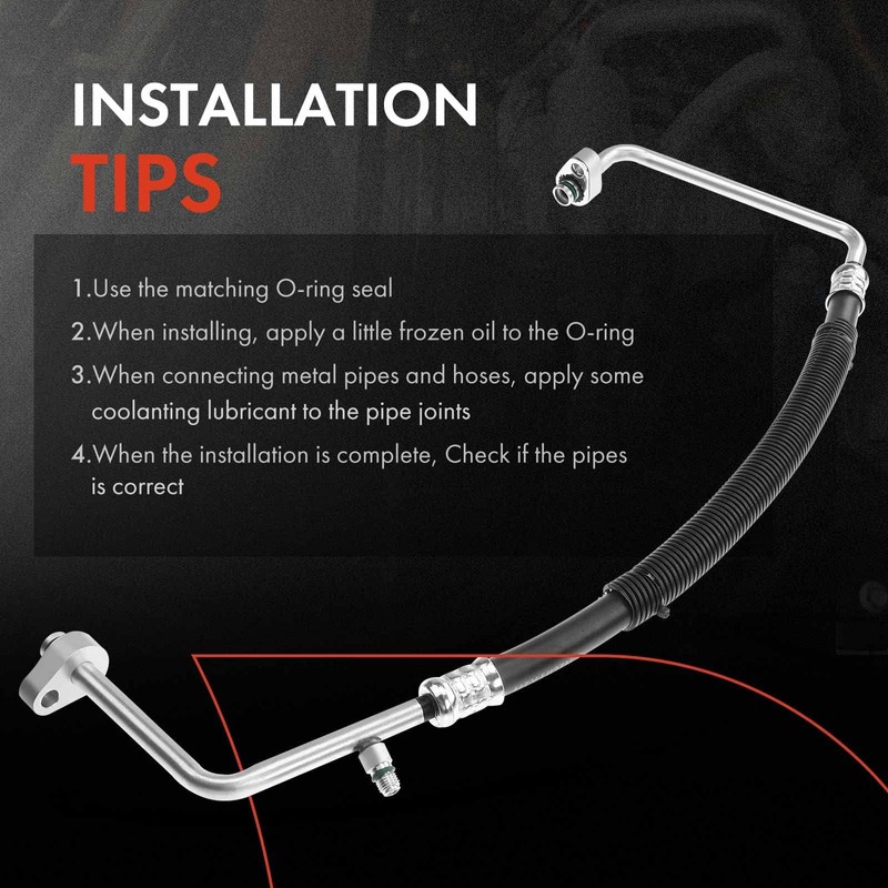 A-Premium A/C Discharge Line Hose Assembly Compatible with Ford Mustang