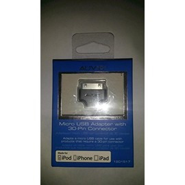 AUVIO Micro USB Adapter with 30-pin Connector