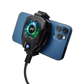 Peltier Device Smartphone Super Cooling Grip, Smartphone Grip, Rapid Cooling of Smartphone Heat, Quiet Design, Heat Drop, Lag Prevention, Secure Securely (COOLG (LED Display))