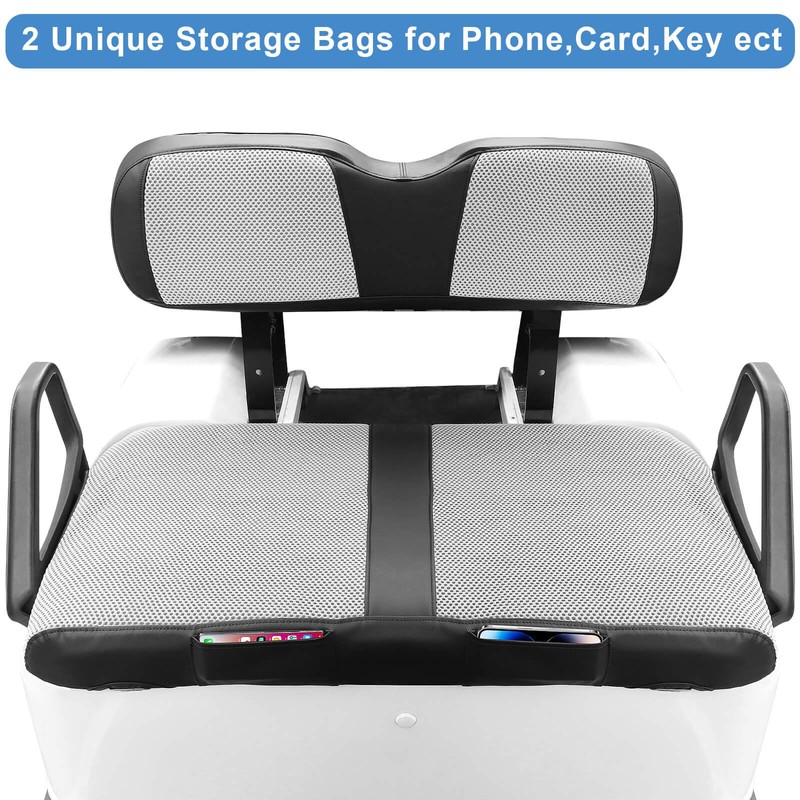 EZGO TXT Seat Cover, Golf Cart Front Seat Cover Fit