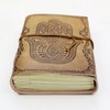 Leather Notebook - Light Brown - Sketchbook - Diary -