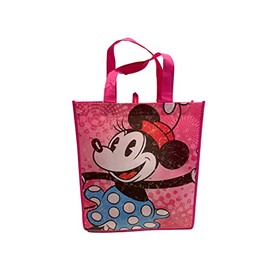 Disney's Vintage Minnie Mouse Collectable Large Reusable Tote Bag, Multi, Large