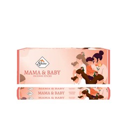 Shine Incense Sticks Mood Sticks, Assorted Scents, Set of 6 boxes (20 in each box, 120 in total) Premium Flavours, Traditional Ayurveda, Meditation, Aromatherapy, Spa, Decorative Sticks