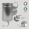 Vent Systems 8'' Inch T Shape Duct Connector 3 Way