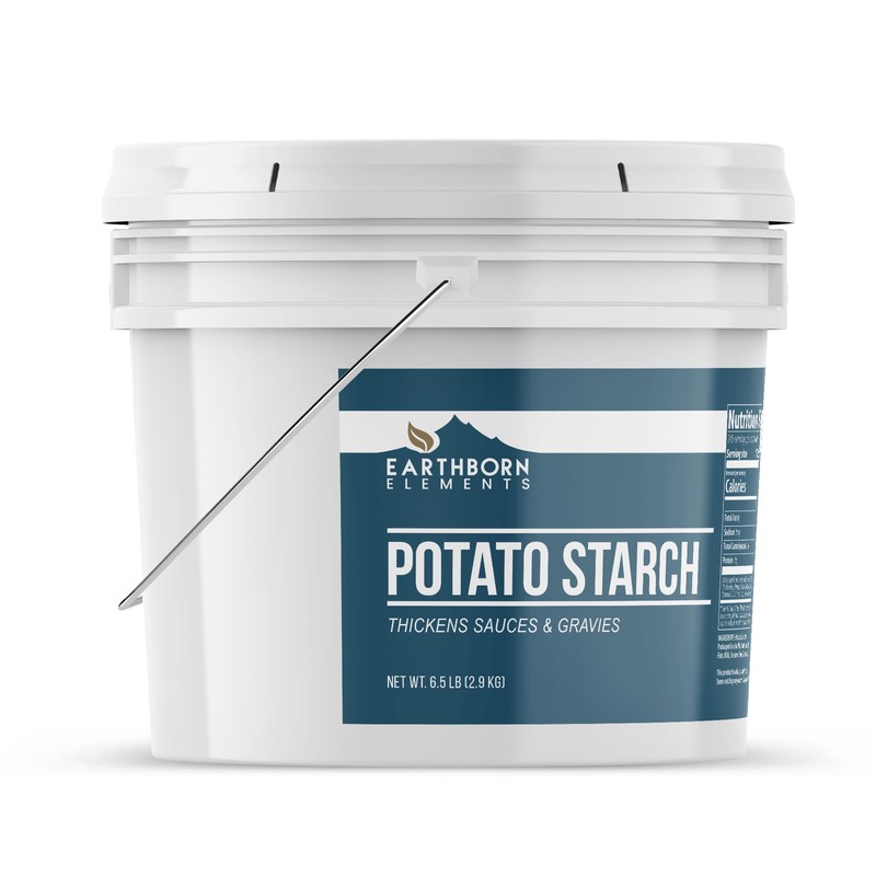 Earthborn Elements Potato Starch (1 Gallon), Thickener For Sauces, Soup,