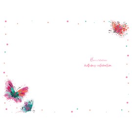 Niece Birthday Card - Size 6" X 9"