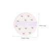 Vaguelly 3pcs Washable Reusable Makeup Powder Puff for Velour Cosmetic