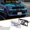 No Drill License Plate Holder Compatible with Dodge Journey 2014-2020