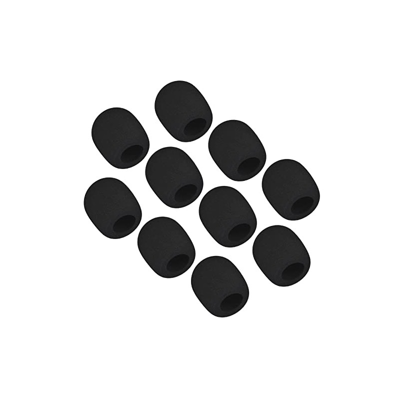 10pcs Microphone Mic Cover Foam Handheld Microphone Windshield, Fits SM58,