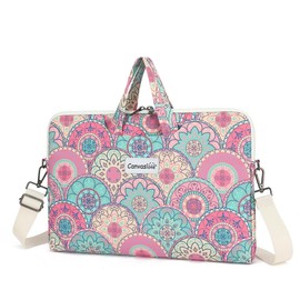 Canvaslove Water Resistant Laptop Shoulder Sleeve Case Bag for MacBook Pro 16 inch and 15.6 inch and 16 inch laptop (Bandanna)