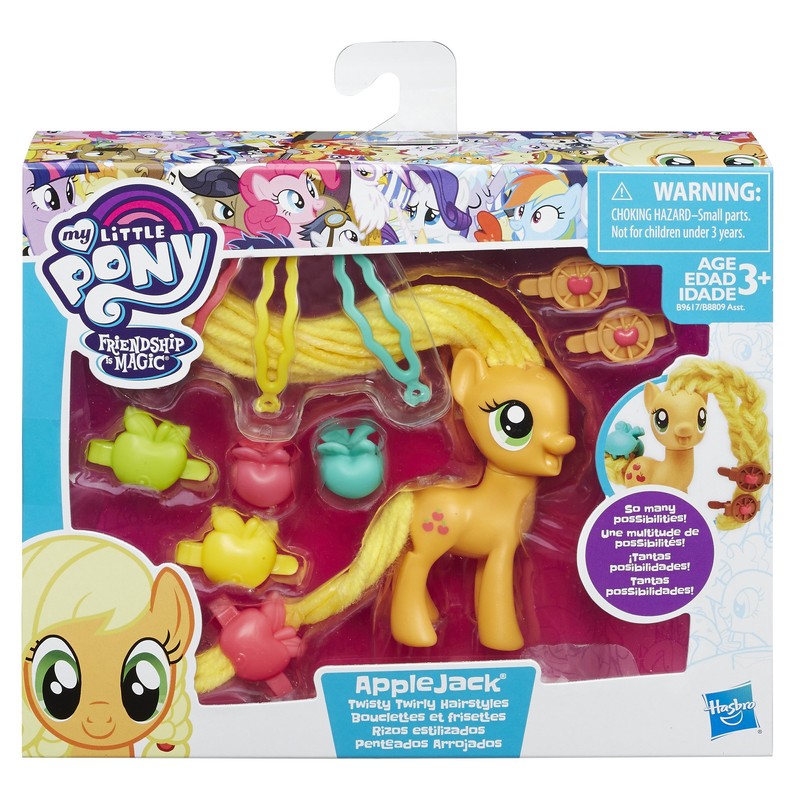 My Little Pony Twisty Twirly Hairstyles Applejack
