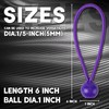 Cartman 30 Pack 6 Inch Ball Bungee Cords Canopy Ties